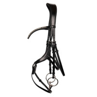 Muserola em 8 Montar Fair Preto Muserola em 8 Montar Fair Preto