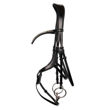 Muserola em 8 Montar Fair Preto