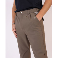 Calça Montar Gary homem reforço joelhos Lama Castanho Calça Montar Gary homem reforço joelhos Lama Castanho