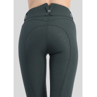 Calça de Montaria Megan cintura alta feminina full grip Vol 2 Verde garrafa Calça de Montaria Megan cintura alta feminina full grip Vol 2 Verde garrafa