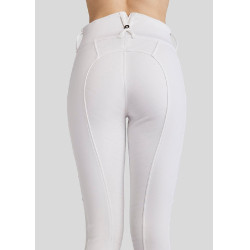 Calça Montar MoAmélia Softshell full grip feminina Branco