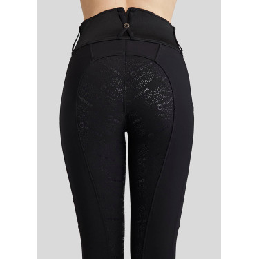 Calça Montar MoAmélia Softshell full grip feminina Preto