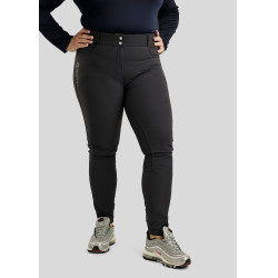 Calça de montaria cintura alta ESS Megan Vol 2 Curve feminina Marinho Azul-marinho Calça de montaria cintura alta ESS Megan Vol 2 Curve feminina Marinho Azul-marinho