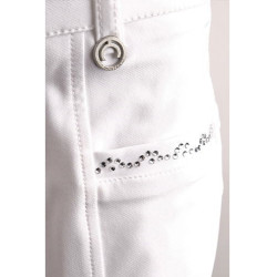 Calça de Montar Yati Crystal Júnior full grip Calça de Montar Yati Crystal Júnior full grip