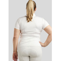 Pólo de competição Montar crystal clair feminino Branco Pólo de competição Montar crystal clair feminino Branco