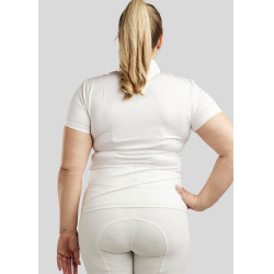 Pólo de competição Montar crystal clair feminino Branco Pólo de competição Montar crystal clair feminino Branco