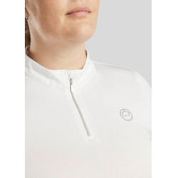 Pólo de competição Montar Everly Curve feminino Branco