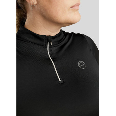 Pólo de competição Montar Everly Curve feminino Preto