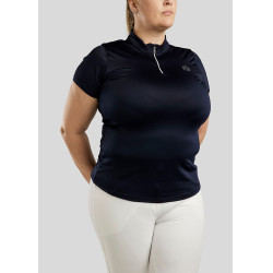 Pólo de competição Montar Everly Curve feminino Marinho Azul-marinho