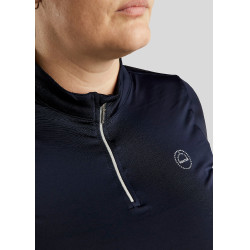 Pólo de competição Montar Everly Curve feminino Marinho Azul-marinho