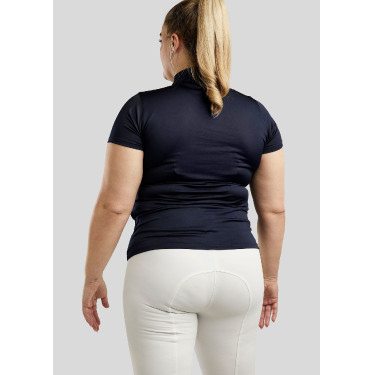 Pólo de competição Montar Everly Curve feminino Marinho Azul-marinho