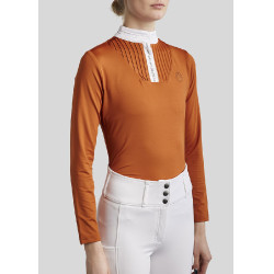 Polo de competição Montar MoRosie de manga comprida para mulher Polo de competição Montar MoRosie de manga comprida para mulher