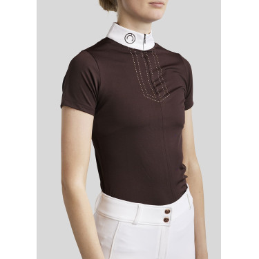 Polo de competição Montar MoViolet feminino Polo de competição Montar MoViolet feminino