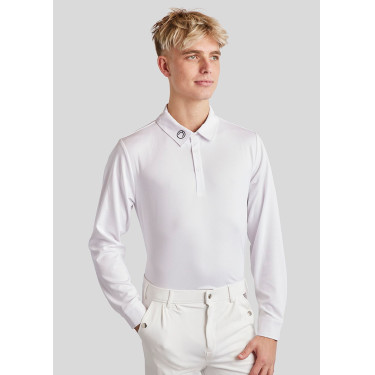 Polo de competição Montar MoWill mangas compridas feminino Polo de competição Montar MoWill mangas compridas feminino