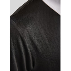 Polo de competição Montar MoWill mangas compridas feminino Preto