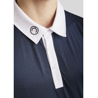 Polo de competição Montar MoWill mangas compridas feminino Branco Polo de competição Montar MoWill mangas compridas feminino Branco