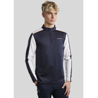 Polo de Equitação MoPhil de mangas compridas para homem Marinho escuro Azul