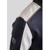 Polo de Equitação MoPhil de mangas compridas para homem Marinho escuro Azul