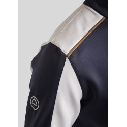 Polo de Equitação MoPhil de mangas compridas para homem Marinho escuro Azul