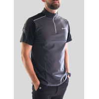Camiseta de treino Montar mangas curtas masculino Cinzento Camiseta de treino Montar mangas curtas masculino Cinzento