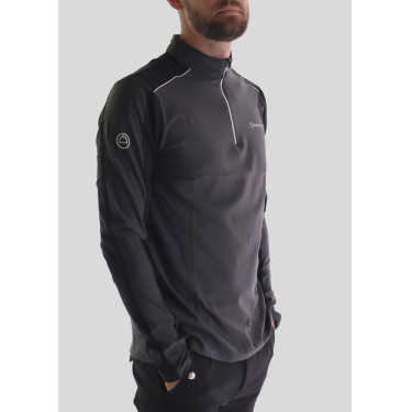 Camiseta de treino Montar de mangas compridas para homem