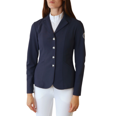 Casaco de competição Montar Bonnie feminino Marinho Casaco de competição Montar Bonnie feminino Marinho