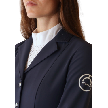 Casaco de competição Montar Bonnie feminino Marinho Casaco de competição Montar Bonnie feminino Marinho