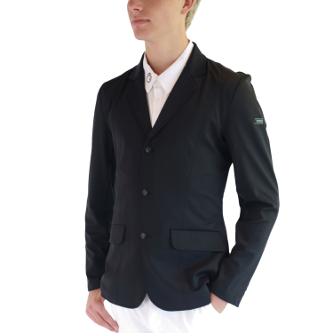 Casaco de competição Montar masculino Preto