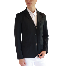 Casaco de competição Montar masculino Preto