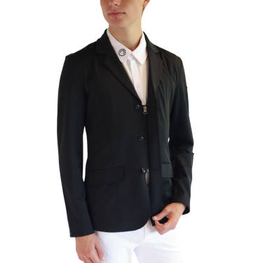 Casaco de competição Montar masculino Preto