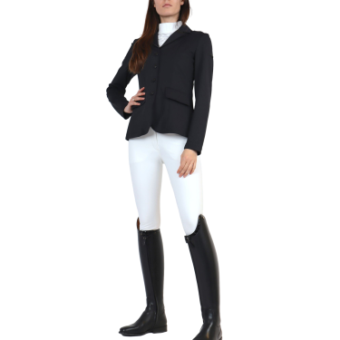 Casaco de competição Montar Kathy feminino Preto