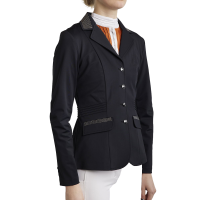 Casaco de competição Montar MoKately feminino Preto Casaco de competição Montar MoKately feminino Preto
