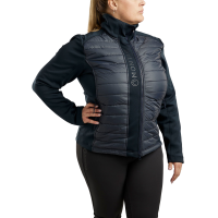 Casaco Montar Emma Hybrid feminino Curve Marinho Azul-marinho