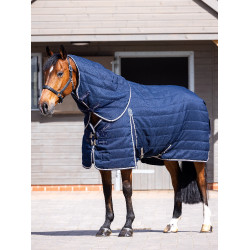 Cobre-pescoço de estábulo LeMieux Kudos 100g Marinho Azul-marinho Cobre-pescoço de estábulo LeMieux Kudos 100g Marinho Azul-marinho