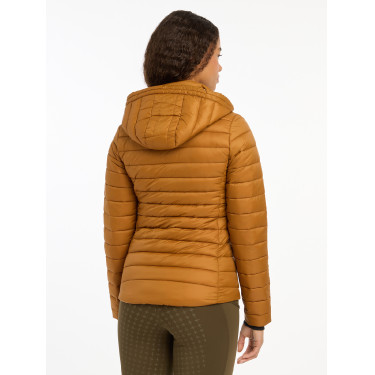 Casaco acolchoado com capuz LeMieux Tilly feminino Casaco acolchoado com capuz LeMieux Tilly feminino