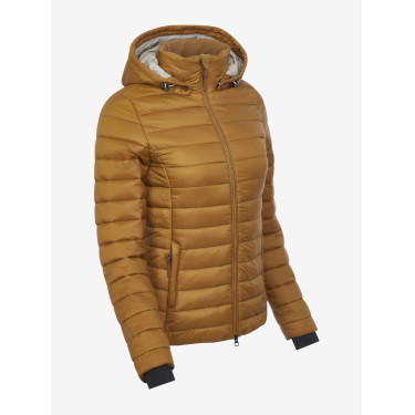 Casaco acolchoado com capuz LeMieux Tilly feminino Casaco acolchoado com capuz LeMieux Tilly feminino
