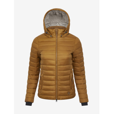 Casaco acolchoado com capuz LeMieux Tilly feminino Casaco acolchoado com capuz LeMieux Tilly feminino