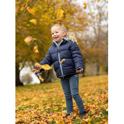 Casaco acolchoado reversível Megan Mini LeMieux Marinho Azul-marinho