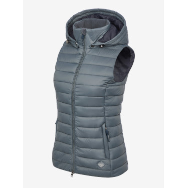 Colete acolchoado sem mangas com capuz LeMieux Tilly feminino Colete acolchoado sem mangas com capuz LeMieux Tilly feminino