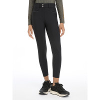 Calça LeMieux fundo de silicone Izzy Young Rider Preto