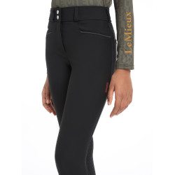 Calça LeMieux fundo de silicone Izzy Young Rider Preto Calça LeMieux fundo de silicone Izzy Young Rider Preto