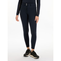 Calça LeMieux grip nos joelhos Isabelle feminina Marinho