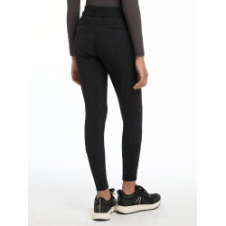 Calças LeMieux com grip nos joelhos Izzy Young Rider Preto Calças LeMieux com grip nos joelhos Izzy Young Rider Preto