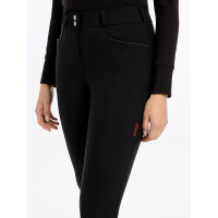 Calça LeMieux Isabelle full grip feminina Preto Calça LeMieux Isabelle full grip feminina Preto