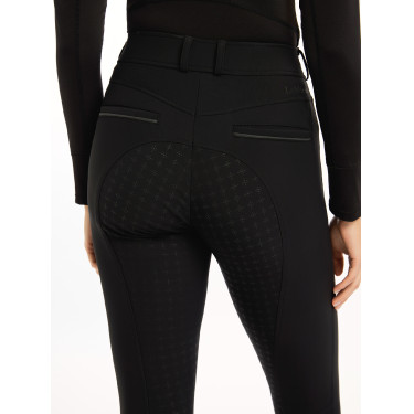 Calça LeMieux Isabelle full grip feminina Preto Calça LeMieux Isabelle full grip feminina Preto