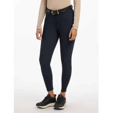Calça LeMieux Isabelle full grip feminina Marinho Azul-marinho