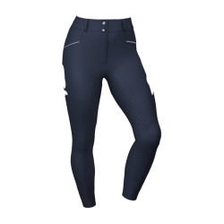 Calça LeMieux Isabelle full grip feminina Marinho Azul-marinho