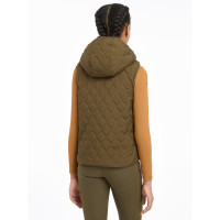 Colete de inverno reversível sem mangas LeMieux Eloise Young Rider Alpino Castanho Colete de inverno reversível sem mangas LeMieux Eloise Young Rider Alpino Castanho