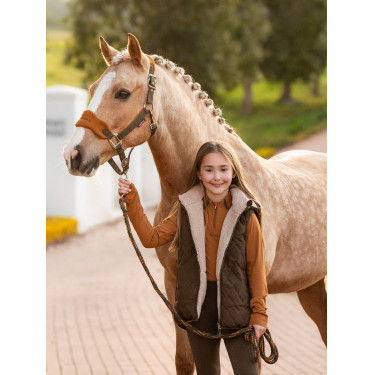 Colete de inverno reversível sem mangas LeMieux Eloise Young Rider Colete de inverno reversível sem mangas LeMieux Eloise Young Rider