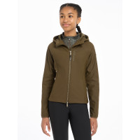 Casaco softshell LeMieux Lottie Young Rider Alpino Castanho